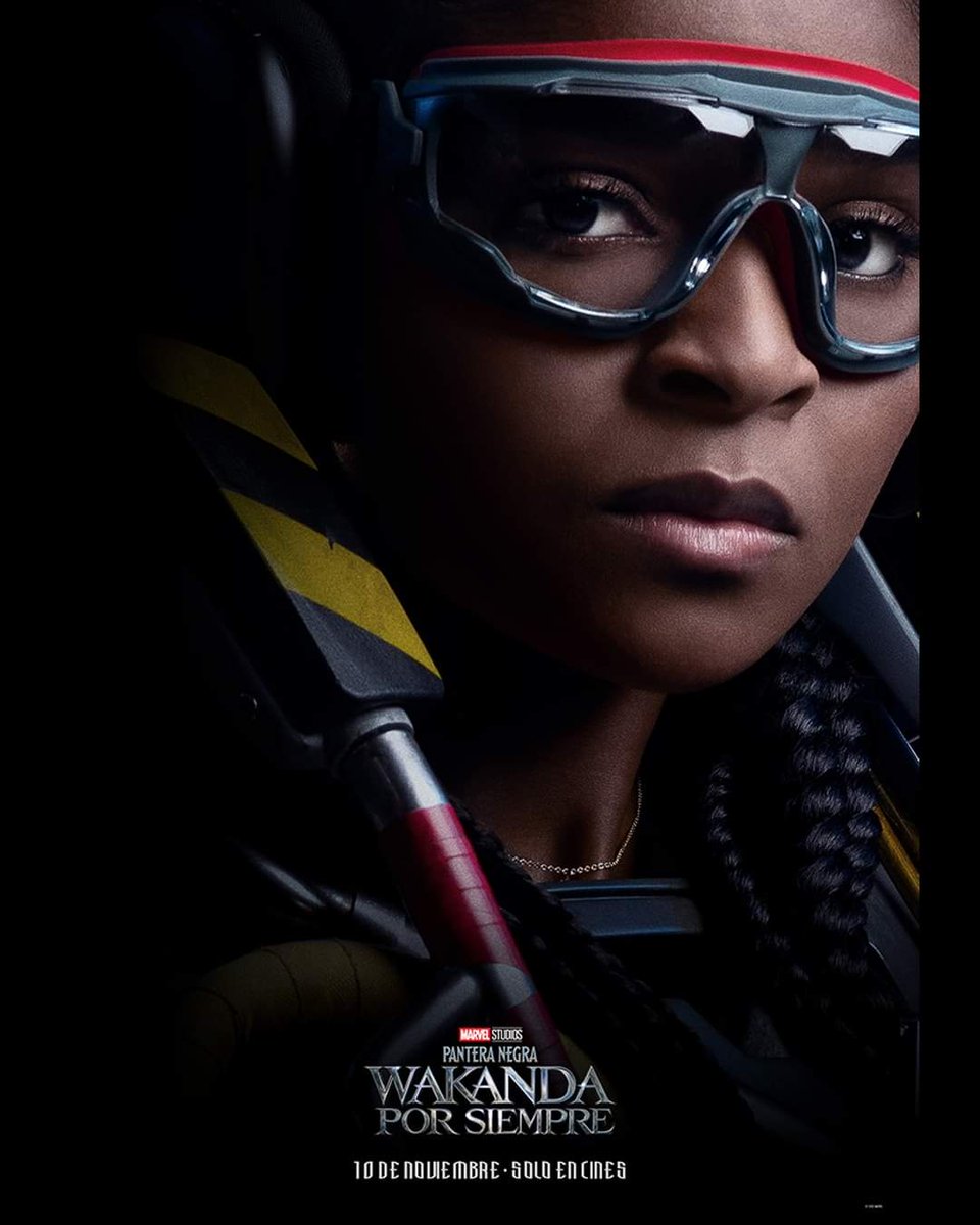 CineTon1's tweet photo. Nuevos pósters individuales de Black Panther: Wakanda Forever 

🍿 Estreno: 10 de noviembre 🍿 https://t.co/oQsWOD4Vfx