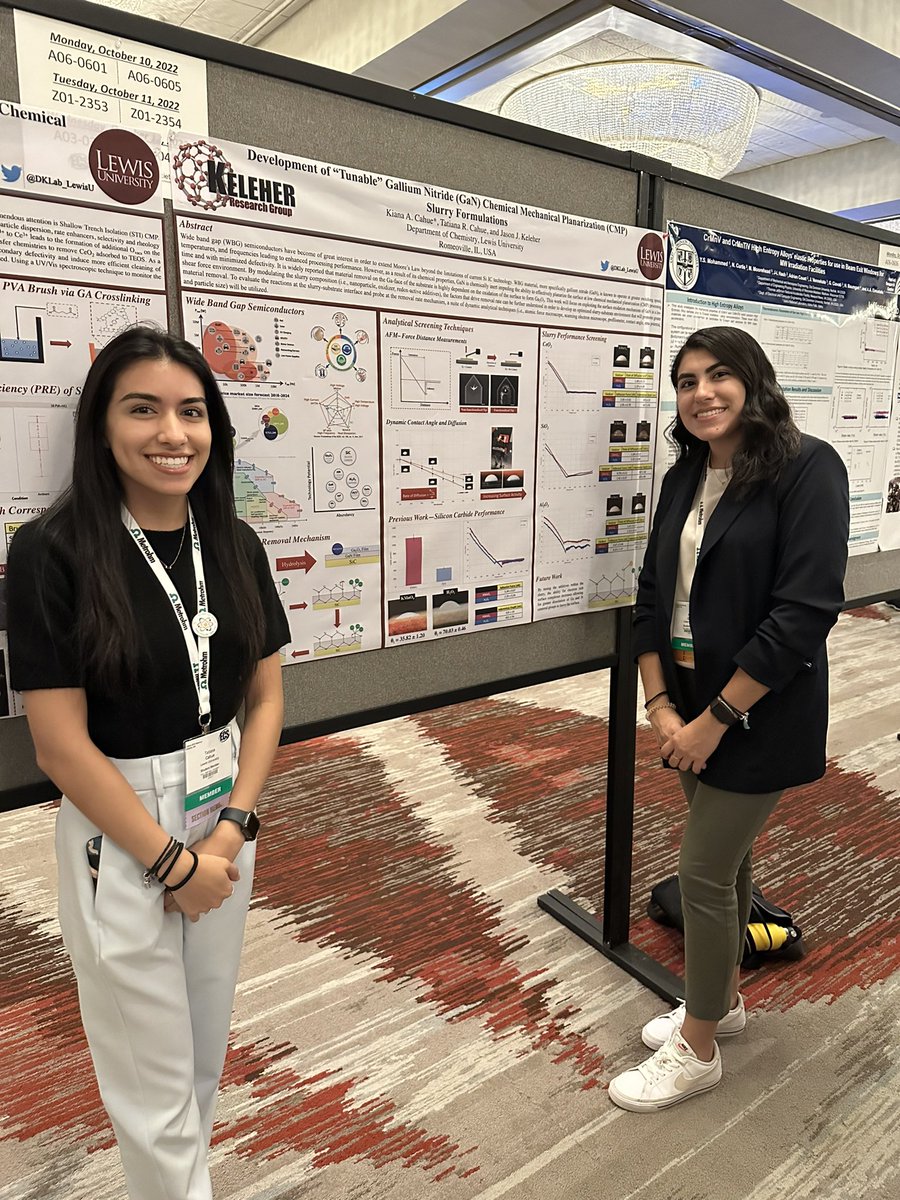 DKLab_LewisU's tweet photo. Ready to present our work at the General Poster Session @ECSorg @LewisUniversity #FreeTheScience https://t.co/HJg6QhGsVS