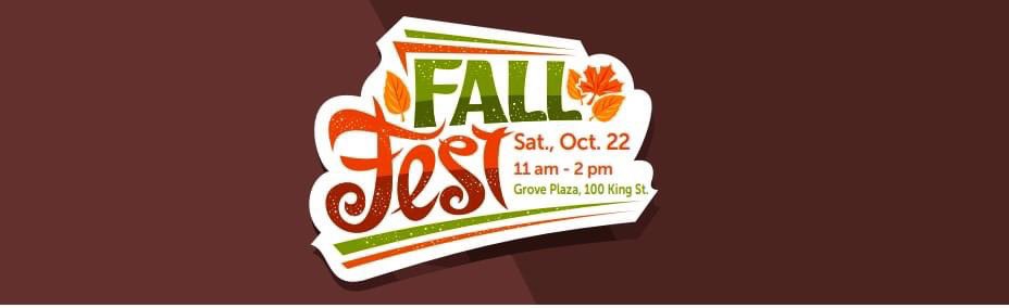 SpruceGroveCC's tweet photo. Join us in Grove Plaza on October 22 for Fall Fest. This FREE community event will have FREE Face painting, FREE pumpkin painting, a Trunk or Treat and so much more :) 100 King Street will be packed full of family fun :) https://t.co/09m1gdURCk