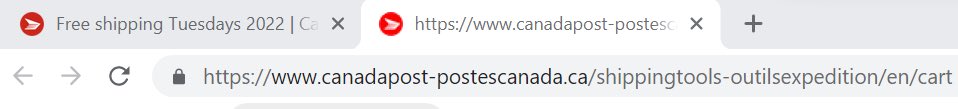 Robyn__Bell's tweet photo. @canadaposthelps @mikeizhere @SlimaneCT Thank you. UPDATE: Still not working but attached is the exact URL error Path that leads to a blank white loading page. https://t.co/EkQq8cJVhW
