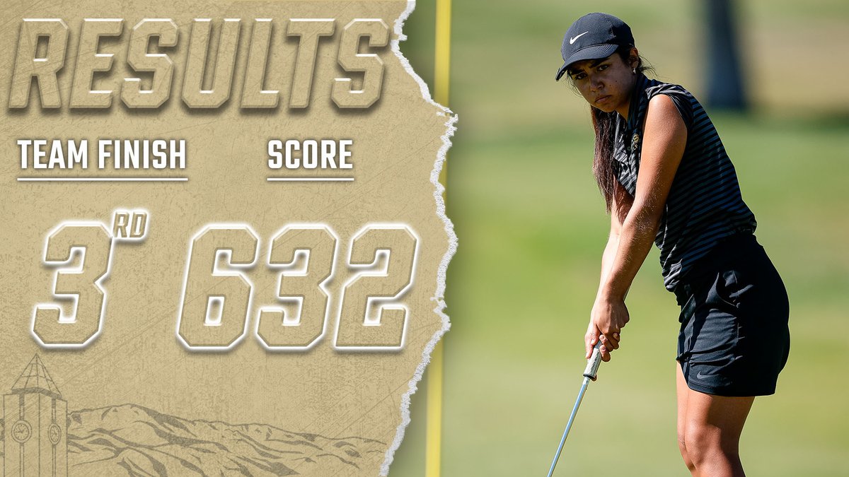 UCCS_WGolf's tweet photo. FINAL | UCCS 3️⃣ of 1️⃣0️⃣ teams 

🏌️‍♀️ Shimkus: 5th - 152, 22 Pars, Eagle
🏌️‍♀️ Kshatriya: T10th - 158, 21 Pars
🏌️‍♀️ Team: 632 Score (307, 325), 2nd most pars (92)

📅: Next up is the final tournament of the fall season - FLC Nick Turner Invite on Oct. 17-18 in ABQ

#GoMountainLions https://t.co/mcF3bcVHa6