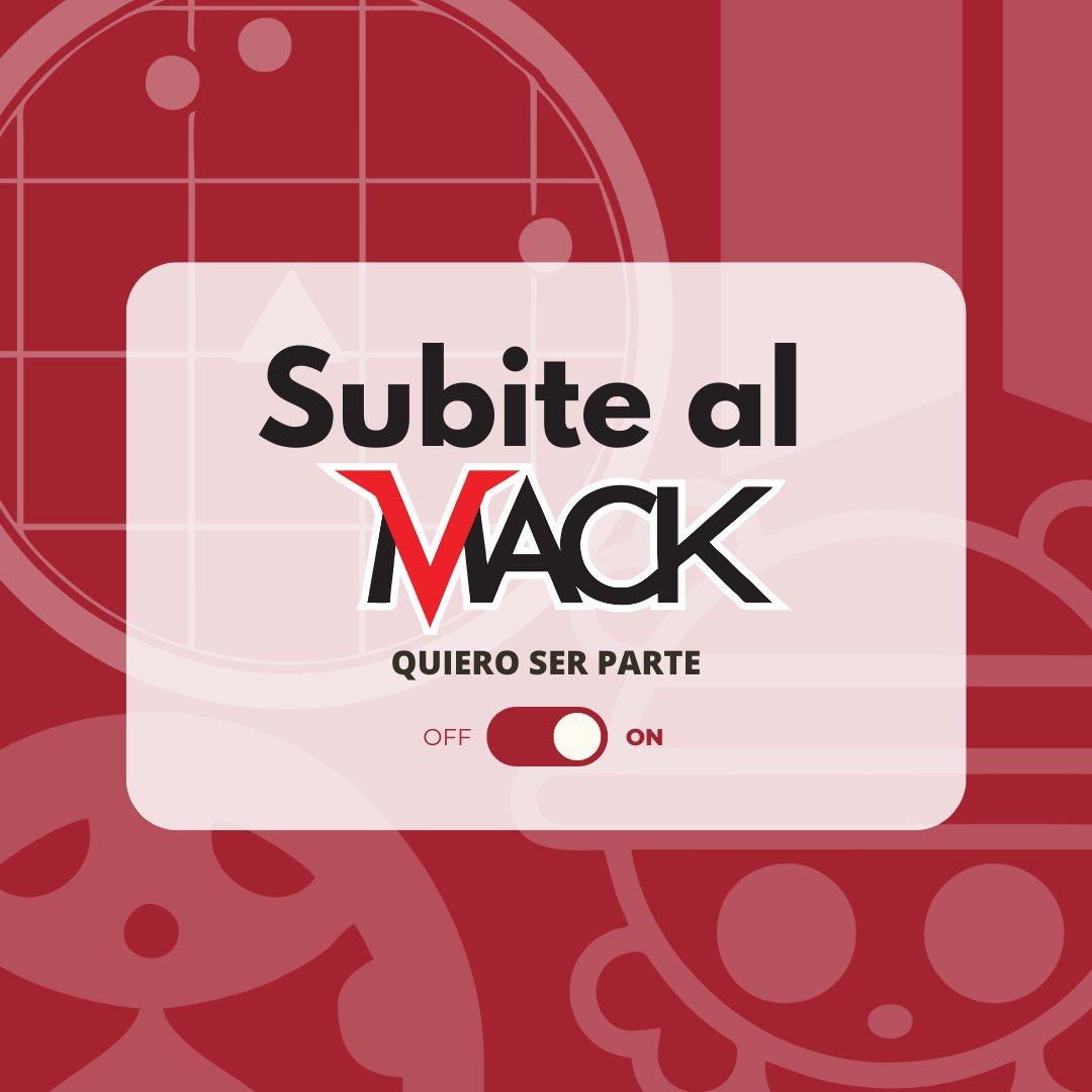 FestivalMACK's tweet photo. ¿Querés ser parte del MACK6?😎
¿Sos expositor, artista, bailás, cantás? ¿O tenés una idea para un workshop?
¡Escribinos! Ingresá a https://t.co/5DVrbOZxDA y completá el formulario
📣Con el apoyo de @UCPy @FundamentaH #mackisback #mackexperience #estamosdevuelta #mack6 #paraguay https://t.co/xZEbTAQsIM