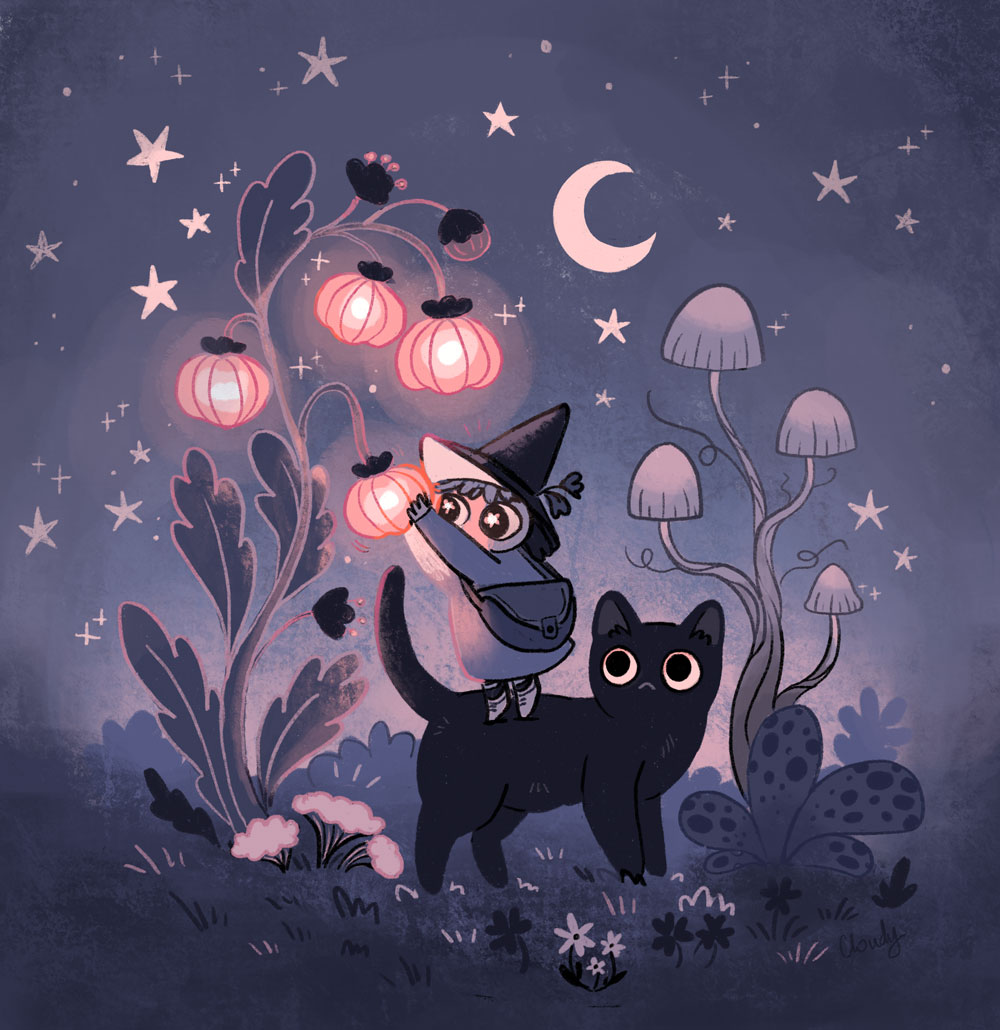 hellocloudy_art's tweet photo. Hi #portfolioday! I'm Cloudy and I like cats 🐈‍⬛💜 https://t.co/TnMQC0Ipny