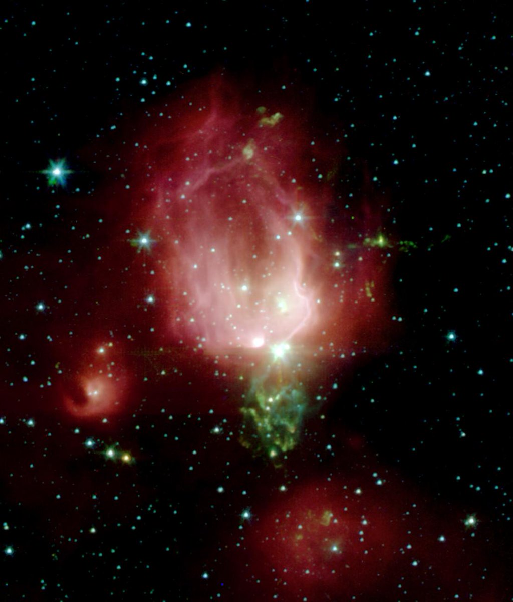 Tale as old as time
True as it can be

In memory of Angela Lansbury, we offer this cosmic rose plucked by our Spitzer Space Telescope. go.nasa.gov/3Ev2fGx