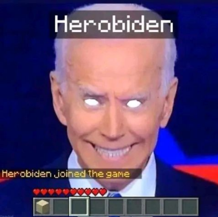 AboboraVerso's tweet photo. Tá maluco! 👀

#Minecraft #minecraftmemes #MEMES #REDSTONEGANG  #MinecraftBrasil #Viniccius13 #felipeneto #USA #Biden https://t.co/qTtiMYuDyV
