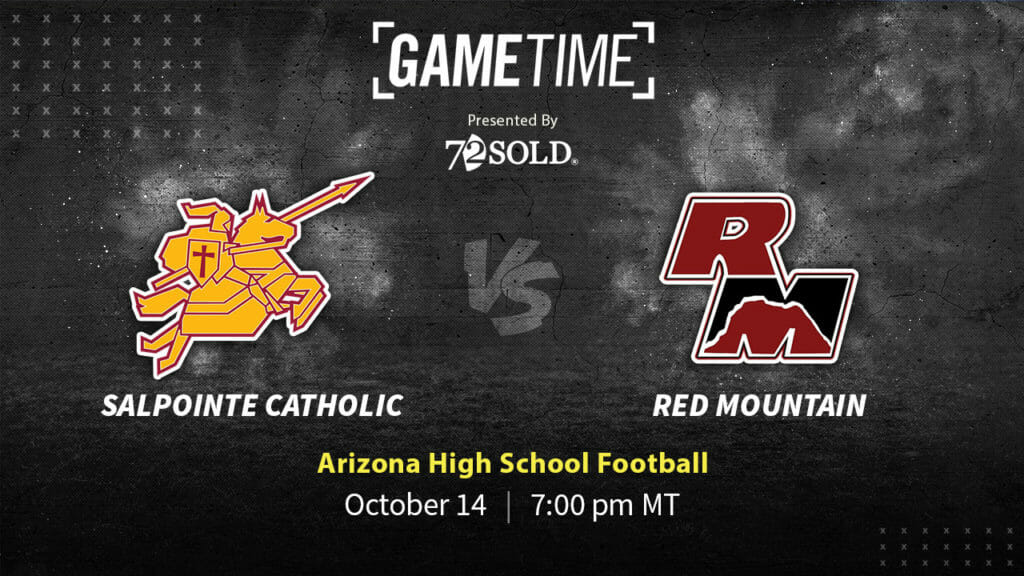 It’s road trip time for the <a href="/SCLancerNation/">Salpointe Football</a> as they make the nearly 2 hour drive from Tucson to Mesa to take on <a href="/RedMtnFootball/">Red Mtn Football</a> on #GameTimeAZ

Tune in to watch it LIVE Friday at 7pm

📺 YurView AZ (Cox ch 4 in Phx. | ch 7 in Tuc.)

💻 Live Stream (paid): bit.ly/3bLKDtU