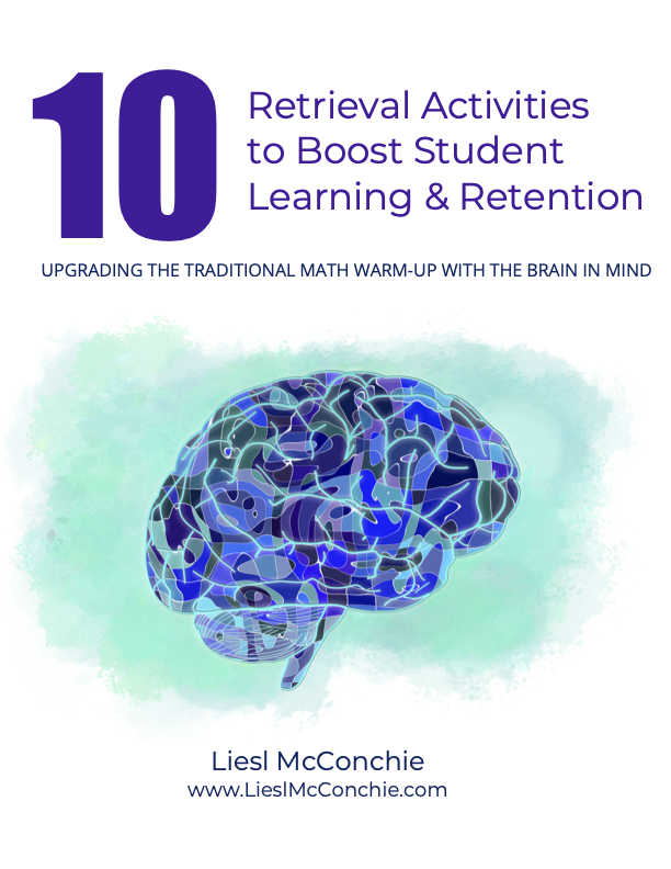 Here it is folks.

My latest mini-book on 10 retrieval activities to replace your traditional warmup.

2 pg intro to the research on why we should embody retrieval exercises.
Then 10 new strategies you can try today.
Get it here: lieslmcconchie.com/wp-content/upl…
(2nd one down)

It's FREE!