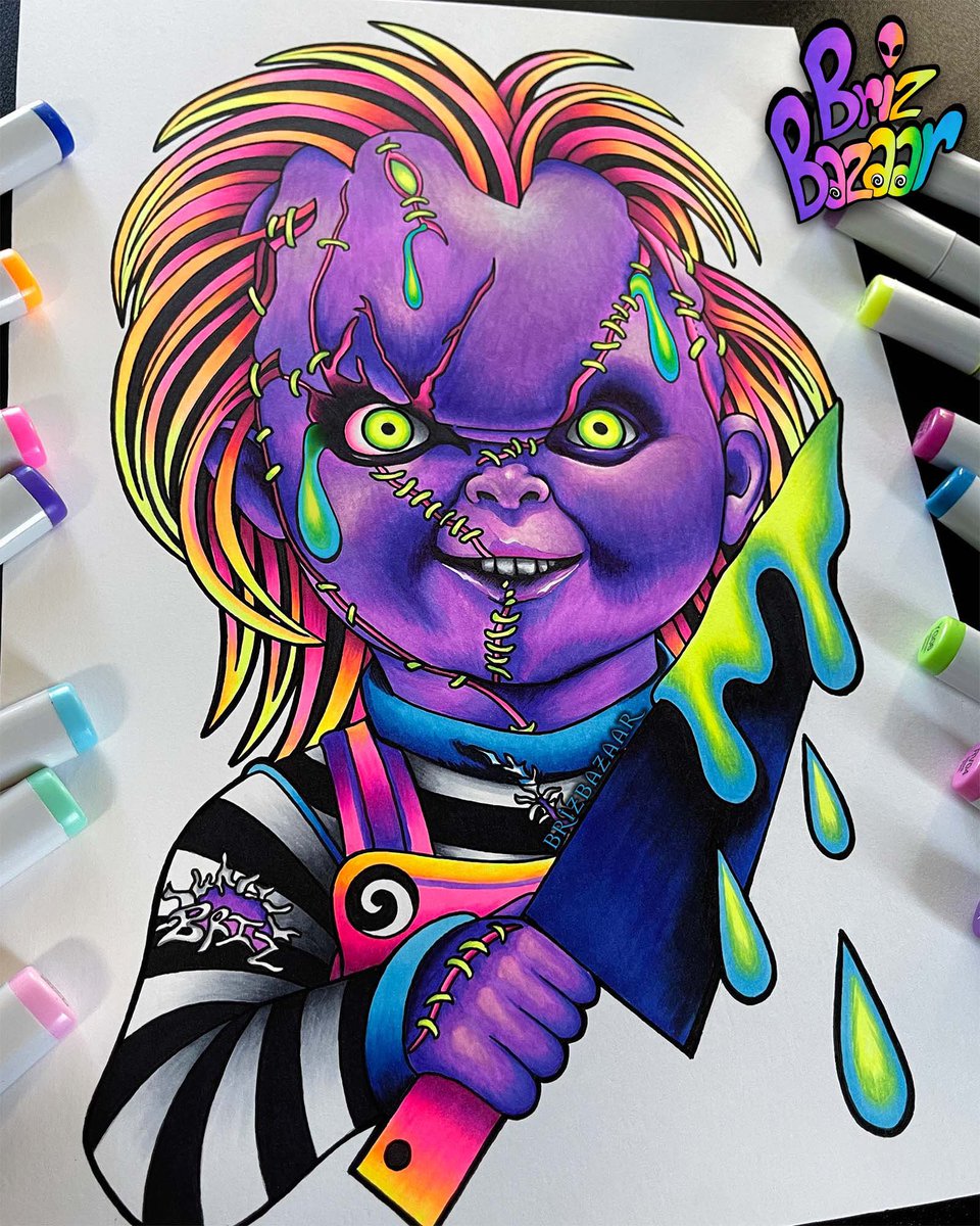 brizbazaar's tweet photo. Good Guyz 🔪

https://t.co/ntjSurgQmS

#Chucky #brideofchucky #horror #horrortattoo #spooky #halloween https://t.co/FRinNZh5JK