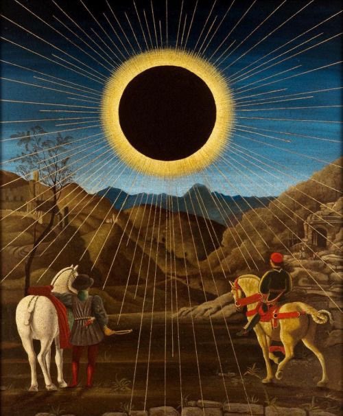 xe0_xeo's tweet photo. Paintings by French artist Laurent Grasso from a series titled "Studies into the Past" https://t.co/zWZHFqqpri