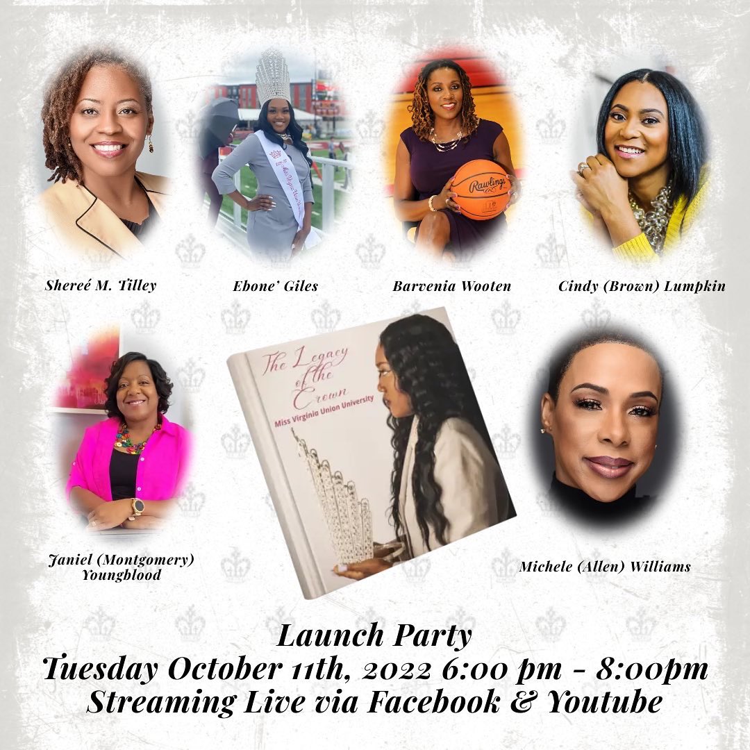 Life_Recharge's tweet photo. Join me today from 8:00 am - 6:00 pm EST as I celebrate the launch of my new book! Get your copy of Legacy of the Crown: Miss Virginia Union University for only $2.99 at https://t.co/M4Pzqse0xd  come back here to celebrate with me! Thank you for your support! #legacyofthecrown https://t.co/5wHLajHXYa