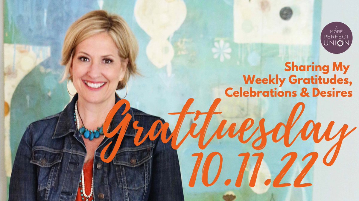 PerfectUnionNY's tweet photo. I am currently reading ‘Atlas of the Heart’ by @BreneBrown. Today I listened to the chapter on ‘Places We Go When Life is Good.’ Since it’s Gratituesday, I thought I’d share the power of GRATITUDE. https://t.co/Ym2f6IT0j5 https://t.co/YK4luMANkb
