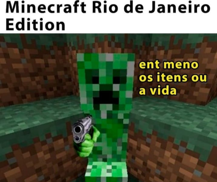 AboboraVerso's tweet photo. MINEcariocaFT 🤣🤣🤣🤣🤣🤣

#Minecraft #minecraftmemes #MEMES #REDSTONEGANG  #MinecraftBrasil #Viniccius13 #felipeneto https://t.co/ugGe9WKPwp