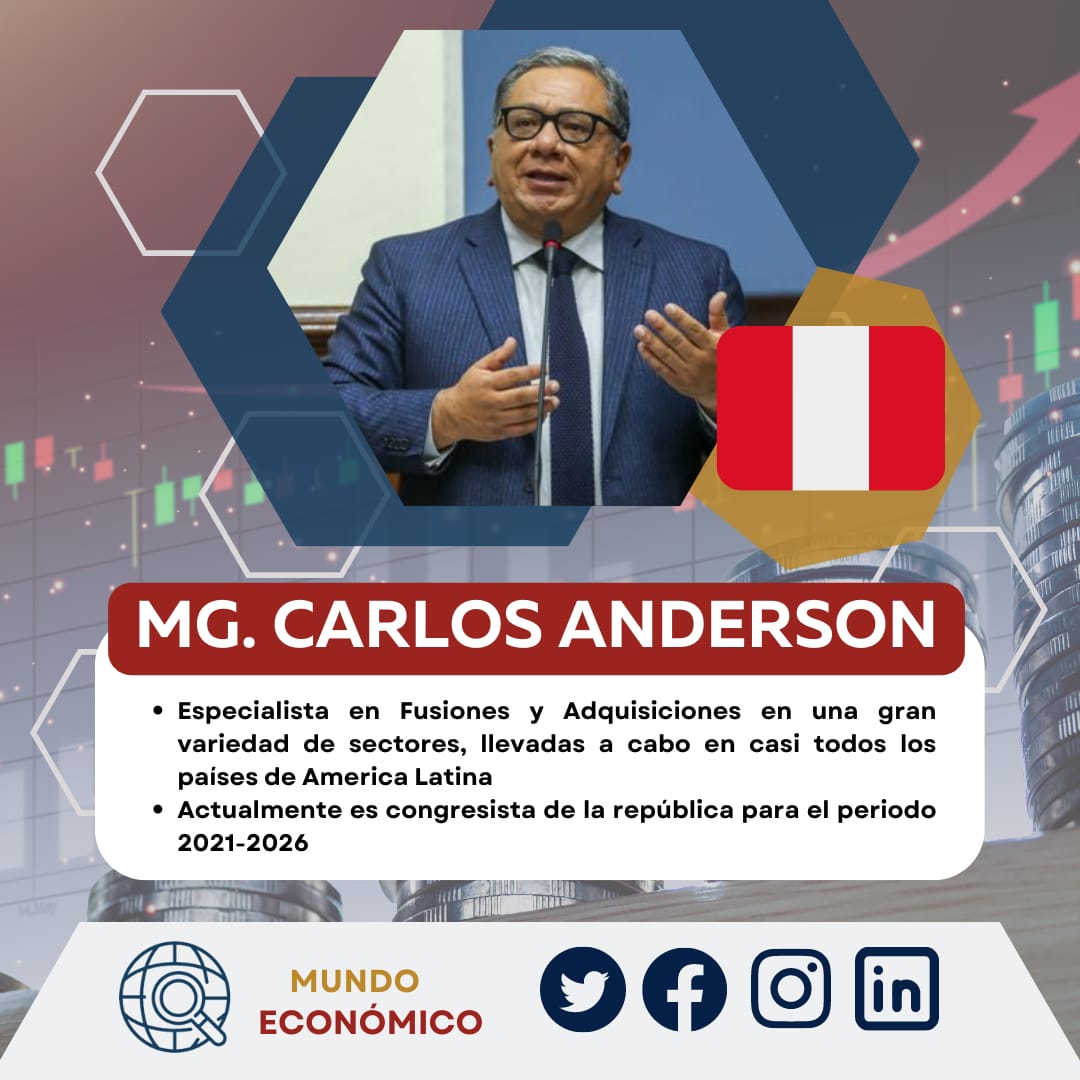 RevistaMundoEc1's tweet photo. Estimada comunidad de Mundo Económico 🌎📚 tenemos el honor de anunciar al MG. Carlos Anderson, actual congresista de la república, será uno de los ilustres ponentes que tendremos en el 𝗜 𝗖𝗢𝗡𝗚𝗥𝗘𝗦𝗢 𝗜𝗡𝗧𝗘𝗥𝗡𝗔𝗖𝗜𝗢𝗡𝗔𝗟 https://t.co/zlplkZXLvP