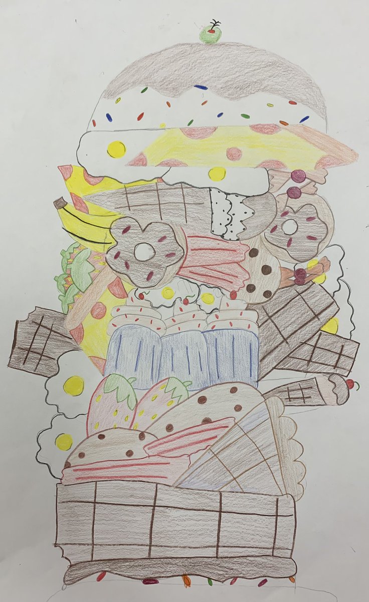 aew105's tweet photo. Students using their imaginations to create some fantastic Silly Sandwiches.#cobbartrocks #ArgyleArt @ArgyleElem @ggette22 https://t.co/wfHKe2czSu