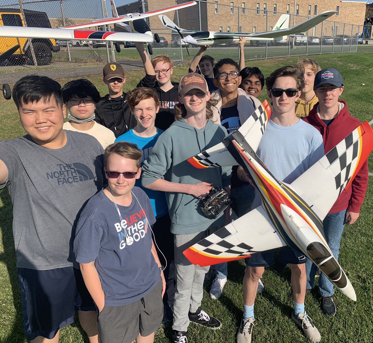 We’ve got a great group of students interested in aviation this year!