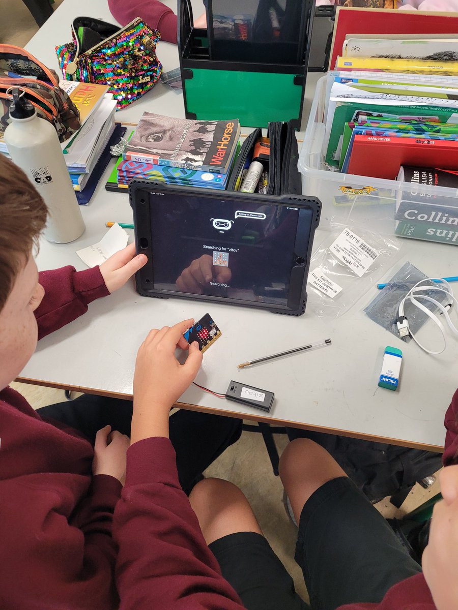 5th Class had lots of fun trying out the Micro:bit in our class today. Wonderful teamwork helping each other out with different code sequences! <a href="/MS_eduIRL/">Microsoft Education Ireland</a> <a href="/MicrosoftEDU/">Microsoft Education</a> <a href="/DigitalSkillsEU/">Digital Skills EU</a> #EUcodeweek2022 <a href="/MsMurrayKinvara/">Ms Murray</a> <a href="/kinvarans/">Kinvara NS</a> Thanks to Ms Crampton for helping us get set up!
