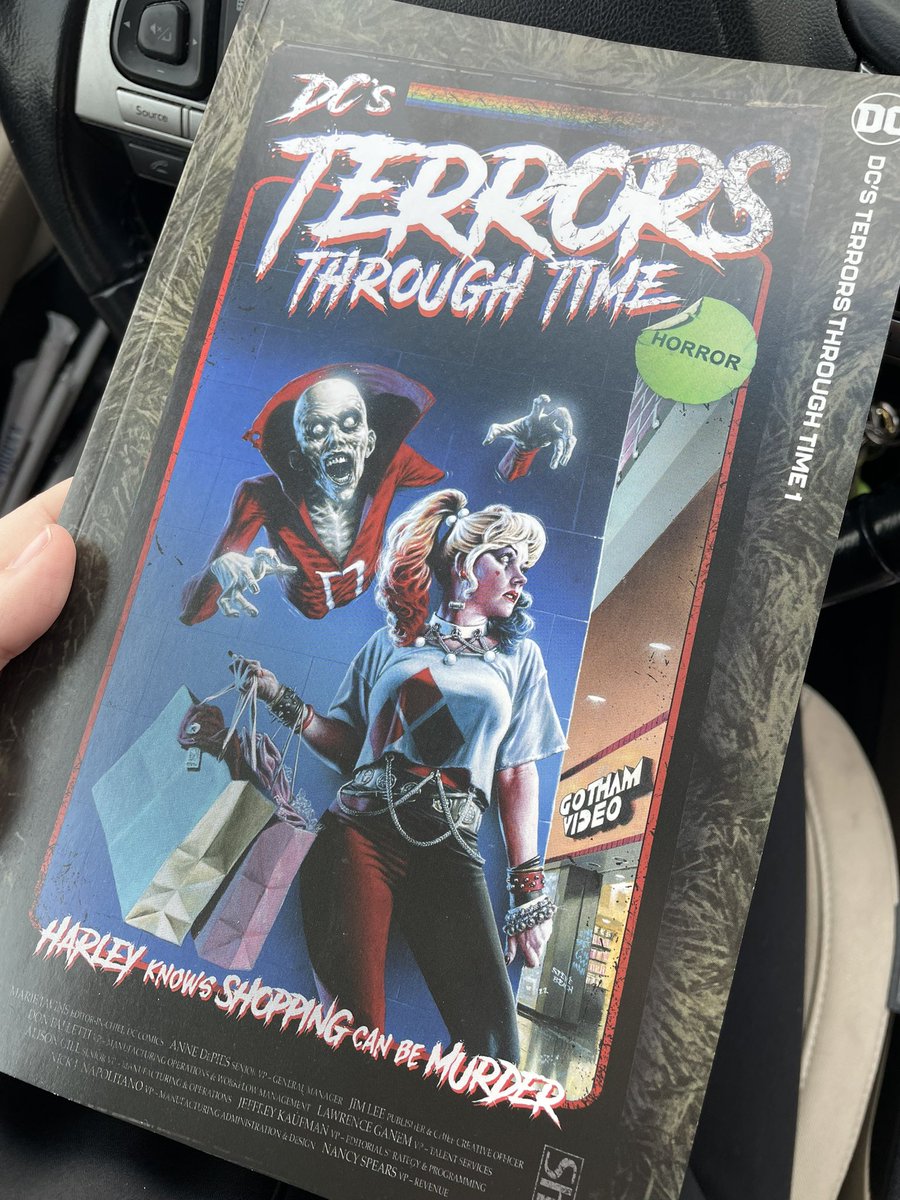 beatlesblonde's tweet photo. Congrats to @CharlesSkaggs #DCComics #TerrorsThroughTime https://t.co/sIWvzy76E1