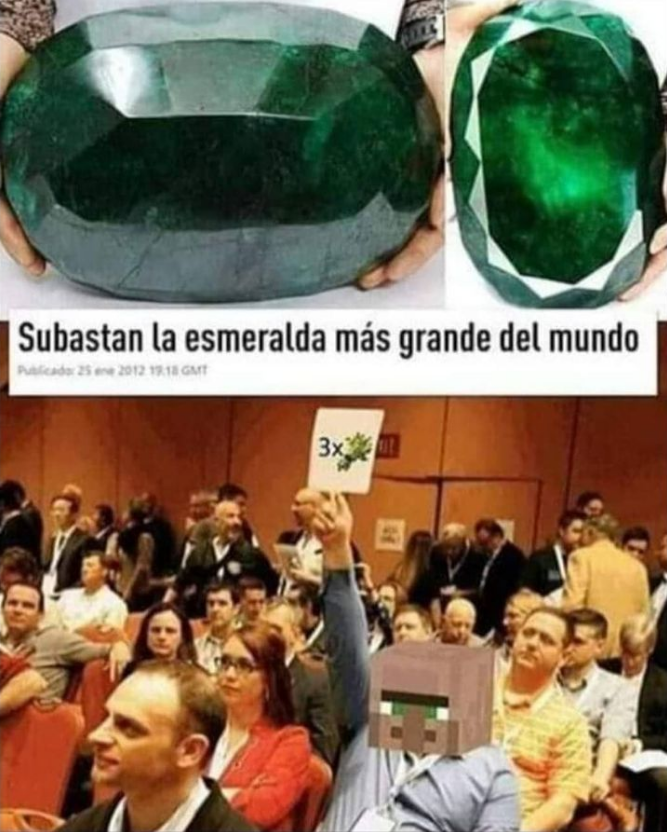 AboboraVerso's tweet photo. Certeza que o villager levou essa esmeralda!!! 😂😂😂😂😂😂😂😂😂😂

#Minecraft #minecraftmemes #MEMES #REDSTONEGANG  #MinecraftBrasil #Viniccius13 #felipeneto https://t.co/Awz9QCeDKc