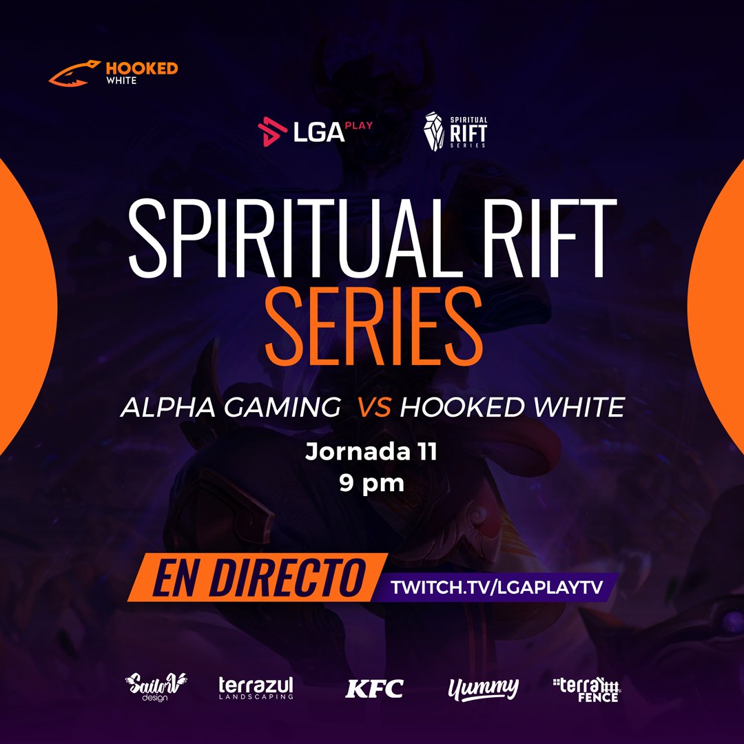 Hookedteams's tweet photo. Jornada 11 ‼️ #SpiritualRiftSeries @LGAplay
🦈🌊
🆚
#AlphaGaming
⏰ 9 pm Ve
Por:
💻 https://t.co/rPK1cLXgfc
🖥️ https://t.co/R0rBm0xzH8
#GoHooked #esports #venezuela #lol #leagueoflegends https://t.co/6248xsQJQm
