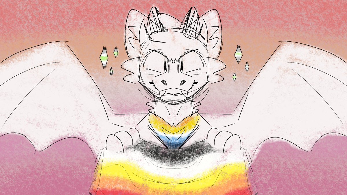 AceFirre's tweet photo. WOOOOOOOO
#NationalComingOutDay #aroace #lithromantic #lesbian #agender https://t.co/9T5hKJxl0g