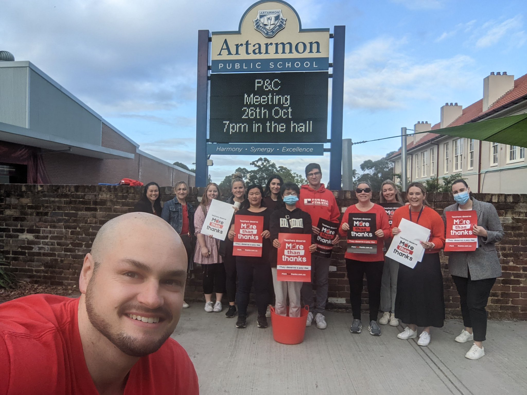 Joshua Wood on Twitter "Artarmon Public School is standing up to fight for a better future for