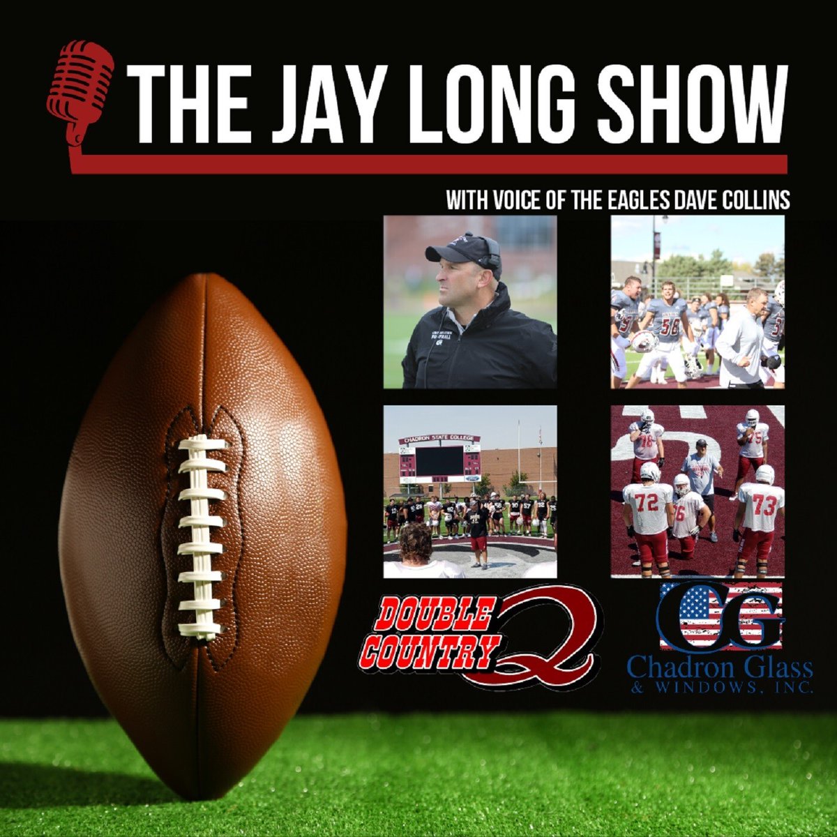 DMCbroadcasting's tweet image. 🔊PODCAST: ow.ly/ymcV50L7mtU
Chadron State Head @CoachJayLong talks about the win at Fort Lewis, highlights key moments and players, and responds to an editorial in last week's student newspaper calling for a new head coach of CSC football.