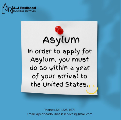AnthonyRedhead1's tweet photo. Did you know?

Call Us Today!
Phone: (321) 225-1671
#asylum #Immigration #immigrationconsultant https://t.co/SjUFTtUa00