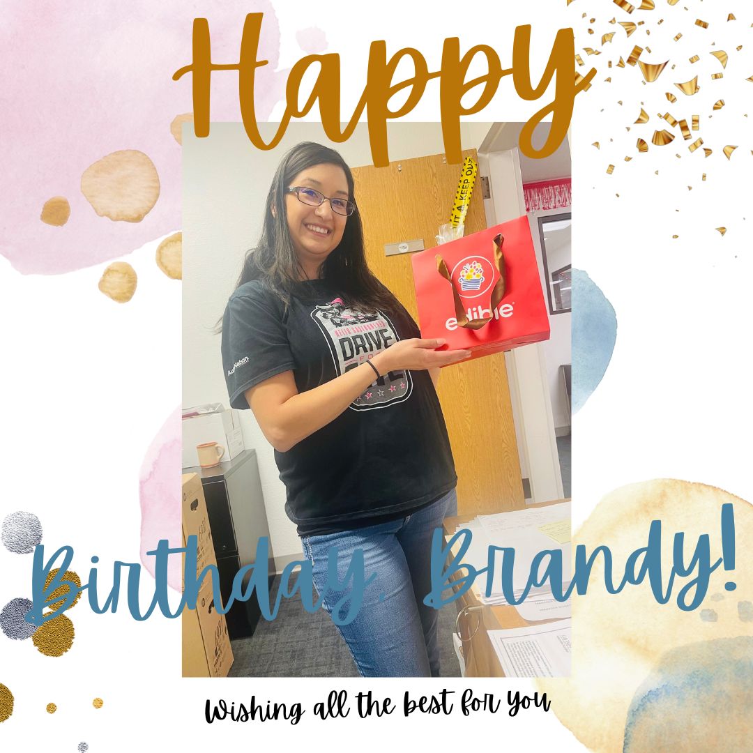 AIBinc's tweet photo. Happy #AIBirthday to Brandy Gonzales over @AutoNation AutoNation Toyota South Austin! 🎉🥳🎂 We #LoveYaBrandy! #OneAIB #TITLEDIRECT #TITLEGENIUS https://t.co/wayXkhLHKj