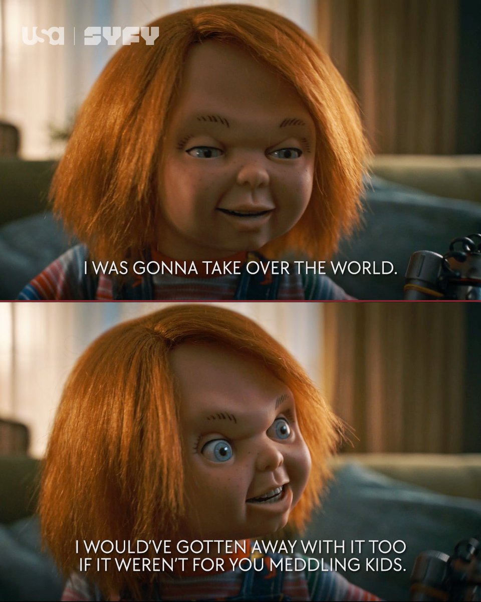 ChuckyIsReal's tweet photo. teenagers are the fking worst
#chucky https://t.co/SqItaVP3z1