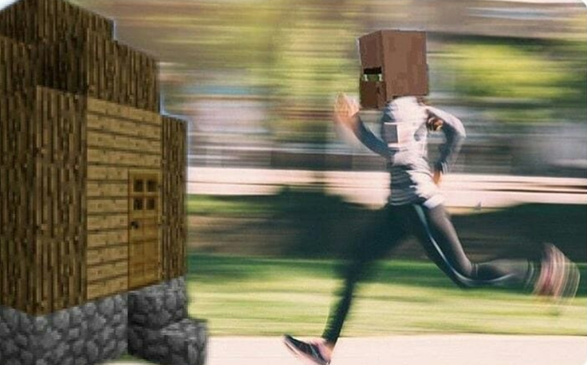 AboboraVerso's tweet photo. Villager escuta sino batendo 🔔 
imediatamente: 🏃‍♂️

#Minecraft #minecraftmemes #MEMES #REDSTONEGANG  #MinecraftBrasil #Viniccius13 #felipeneto https://t.co/3HQA8jUgnB