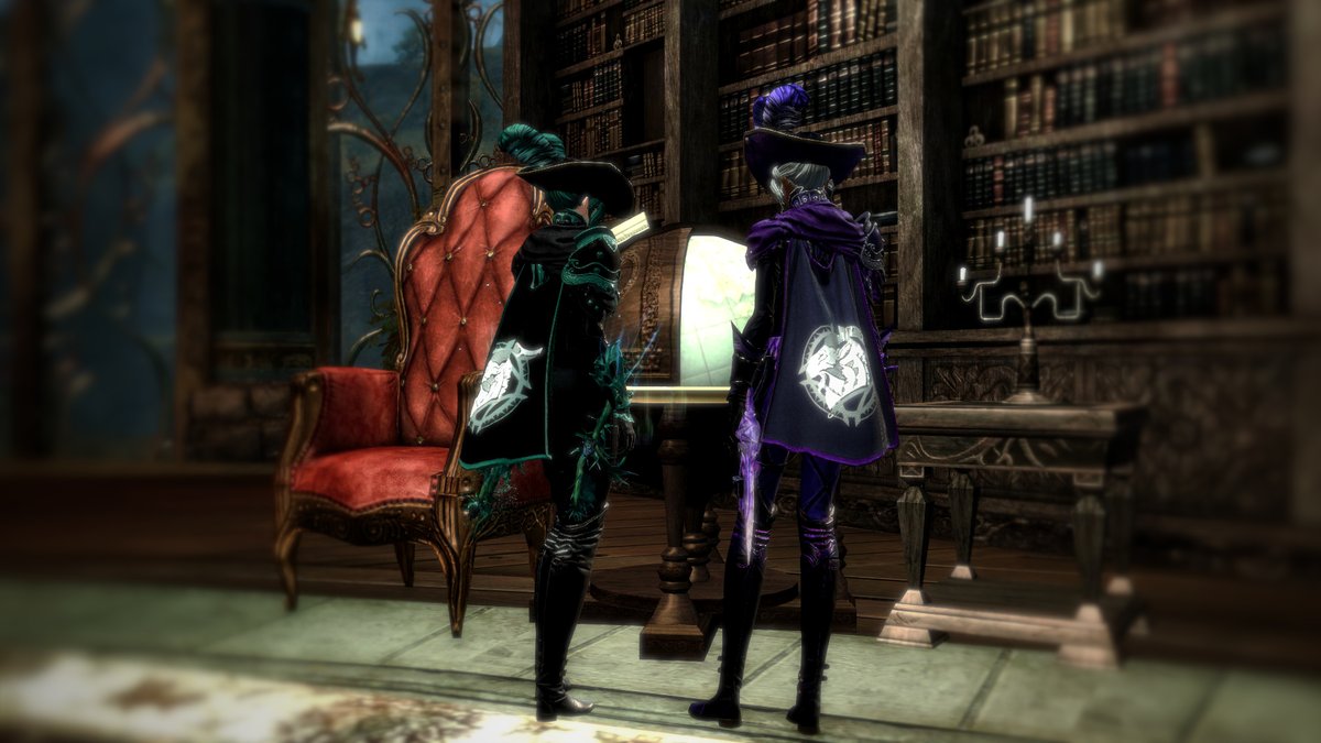 Alrun_Rua's tweet photo. 11. Allies.
With my friend and guildmate Kerta! [DAHU] <3 
#GWTWOBER #GW2 #GuildWars2 #Allies #Friends #Guildmates https://t.co/wRpIcQFdto