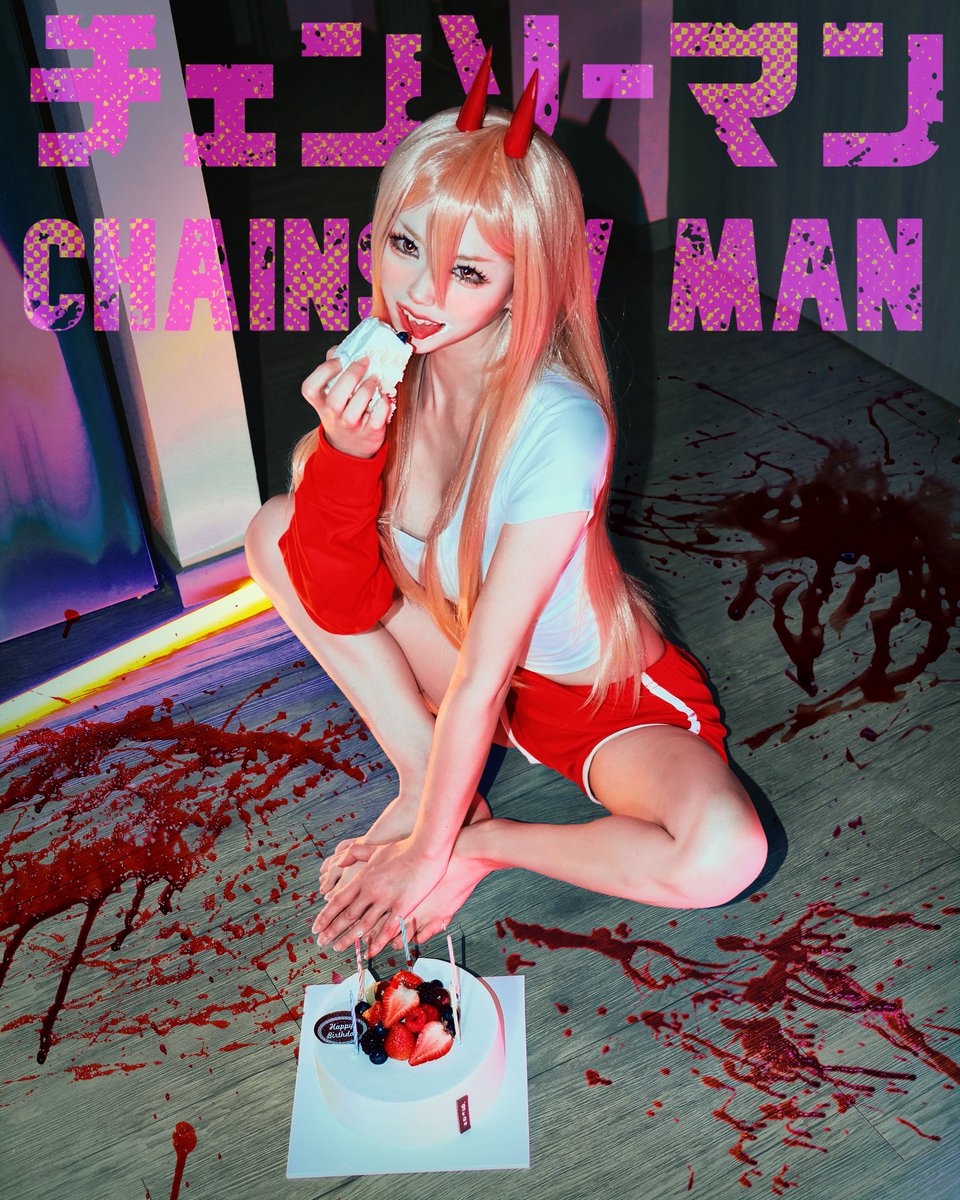 solrhaf's tweet photo. Happy Birthday Chainsaw Man 😈

#チェンソーマン #chainsawman #电锯人 #chainsawmananime #パワー #POWER #PowerCosplay #パワーコスプ #chainsawmanpower #powerchainsawman #chainsawmancosplay #チェンソーマンコスプレ https://t.co/2LUvZSC0Ld