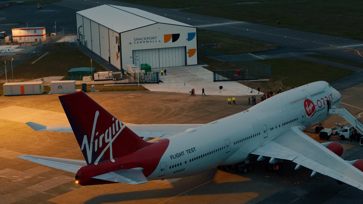 WOW. @VirginOrbit @spacegovuk @CornwallCouncil @Newquay_Airport #LaunchUK #CountdownToCornwall