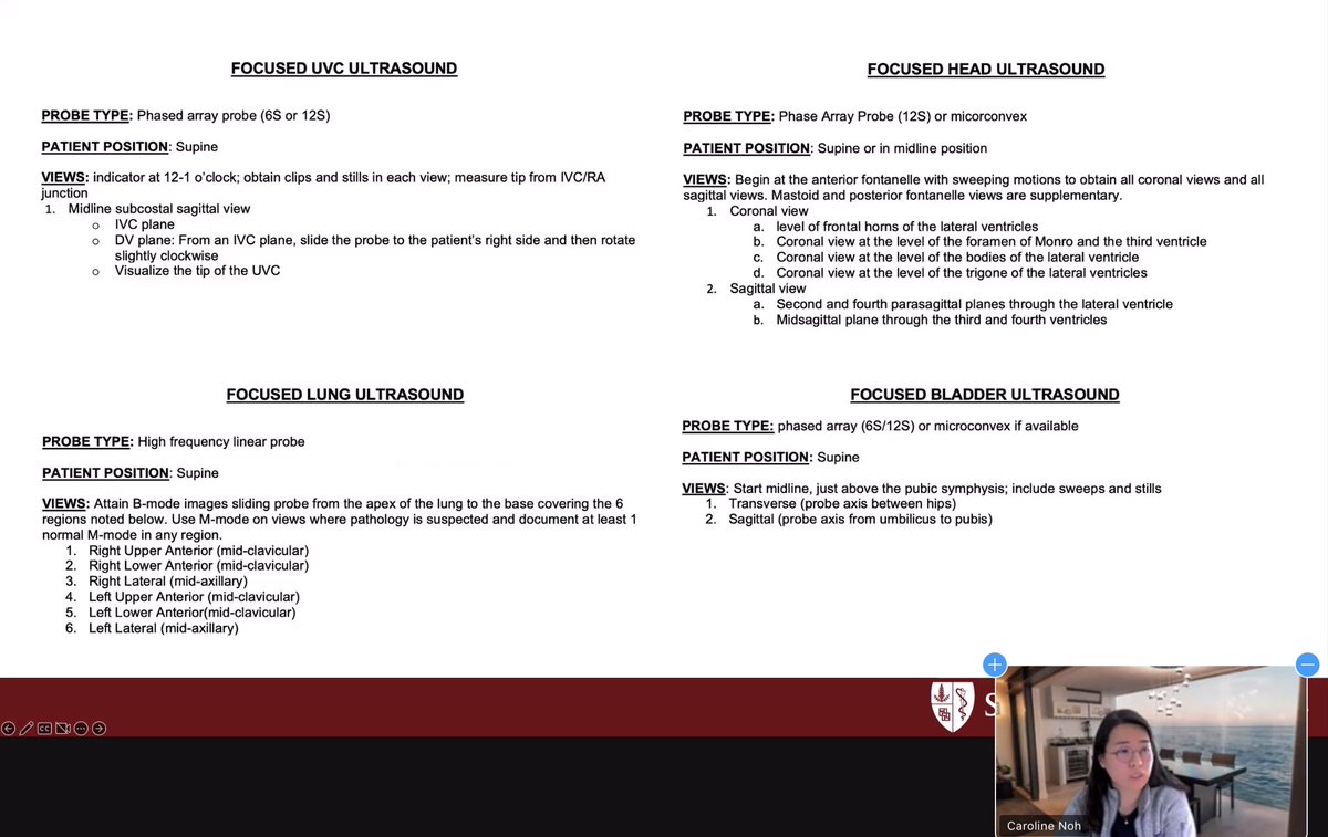 songMD's tweet photo. @nicunoh emphasizing importance of safeguarding #POCUSnicu with established program, education, follow-up assessments
And practical applications that may impact important outcomes!
Impressive @StanfordNeo program spearheaded by @SBhombalK3 & @AlexisDNeoMD
#CANneo
@WomenNeo https://t.co/9QWkigBK7G