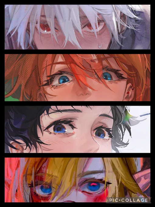 Eye close up! I should draw Rei so I can have a complete collection 👀 
