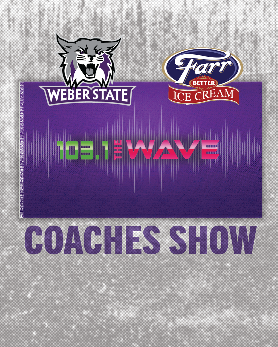 Tonight is the October Weber State Radio Show from 7-8 at Farr's Ice Cream in downtown Ogden. We'll talk Wildcat Athletics with @BronsonBarron, Doug Schiess, @2Tall_Larsen and @ericduft Listen on 103.1 FM the Wave or stop by Farr's tonight! #WeAreWeber