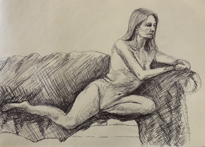 So good to be back #modeling again today. #lifedrawing #model https://t.co/SgkHs1edlE<a href="/tag/modeling"class="tags">#modeling</a><a href="/tag/lifedrawing"class="tags">#lifedrawing</a><a href="/tag/model"class="tags"><span>#model</span></a>