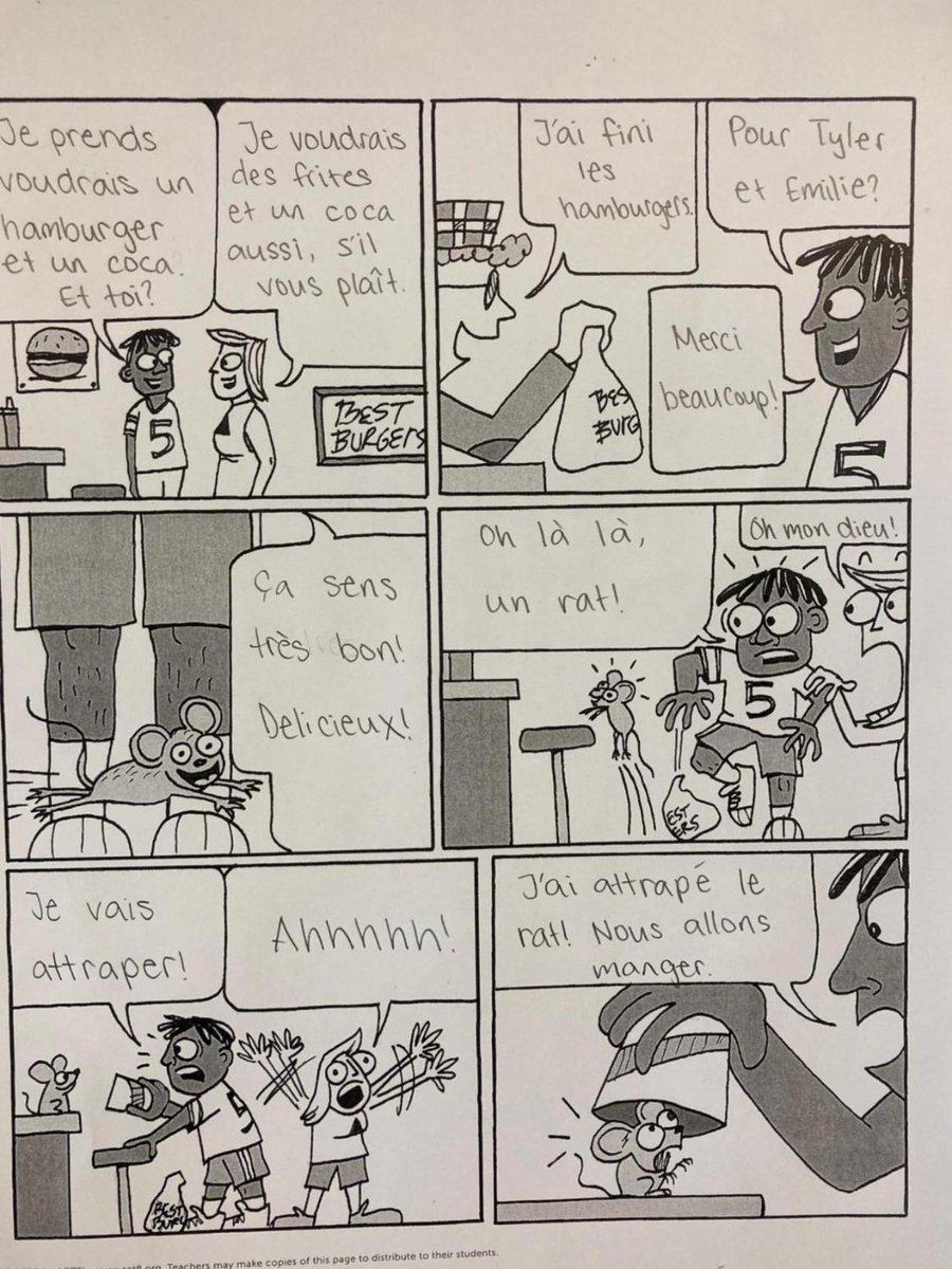 We love these comic strip templates! Perfect for language classrooms. Print them here. >> weareteachers.com/conversational… #sponsored by @actfl #worldlanguage #languageclassroom