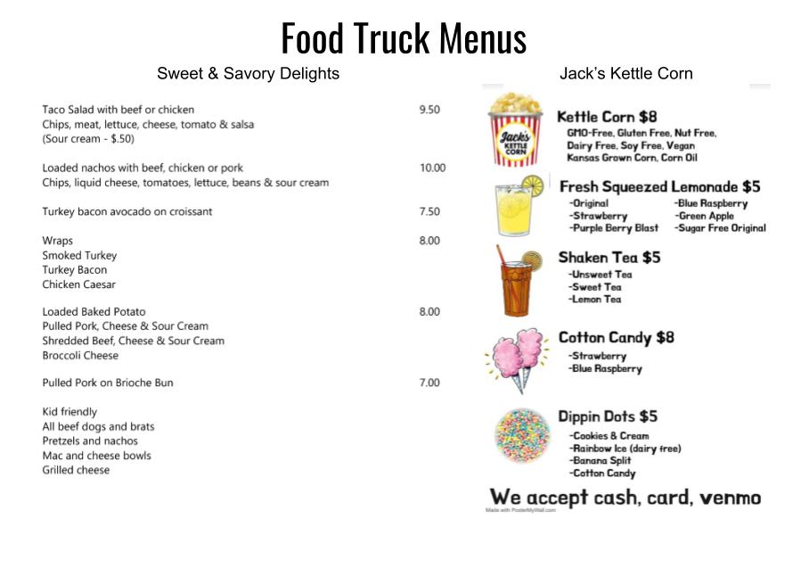 There will be 2 food trucks at ITMS on Wed., Oct. 12 starting at 4p.m..  They are OPEN to ALL FAMILIES. Eat before or after conferences - and tell your neighbors to come eat, too. Part of the proceeds will go directly to ITMS! <a href="/ITMSCougars/">Indian Trail Cougars</a> #FoodTruck #Olathe <a href="/olatheschools/">Olathe Public Schools</a>