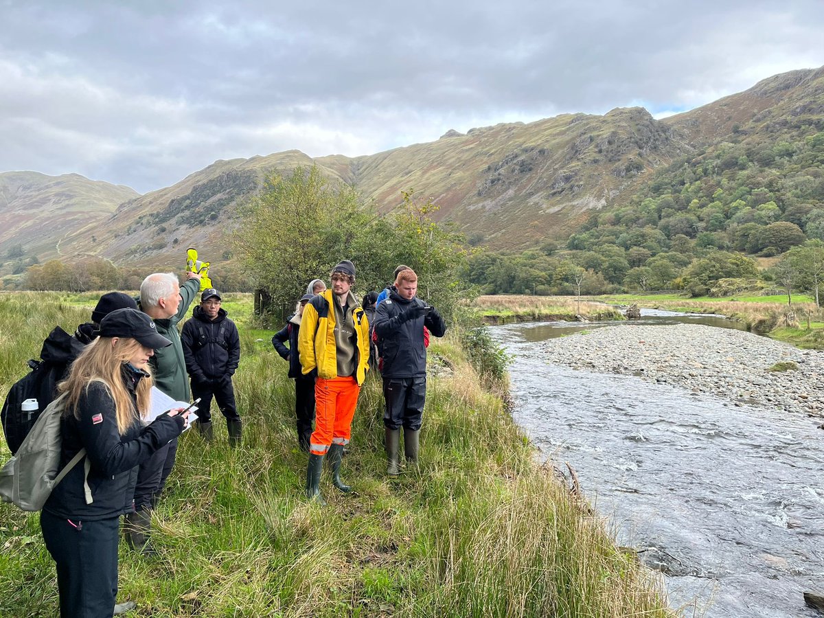 Massive thanks John Pring of the <a href="/nationaltrust/">National Trust</a> for entertaining our MSc class on 2022-23 on the river restoration downstream of Brotherswater - rewinding, slow the flows….