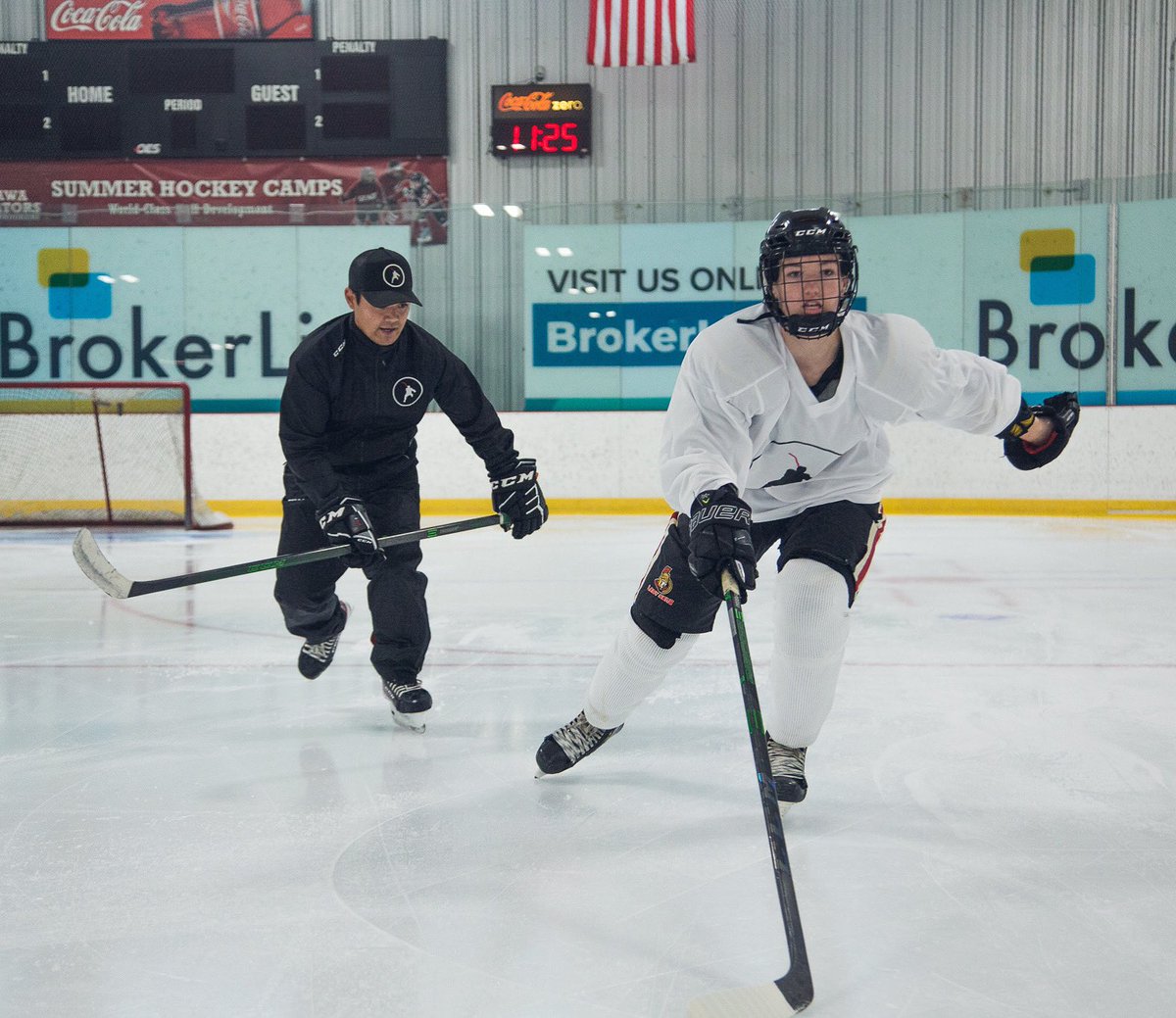 All the best on-ice movers master their “Glide Platform”. Glide makes every movement pattern easier to perform while maintaining momentum! 
Glide paired with quickness of the feet will help you maximize your speed and get the most length out of each stride! 
#hockeytraining #CCM