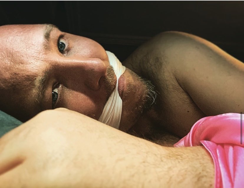 SilkenAssassin's tweet photo. Mid-week libido surge got me all in the mood for some self-tying. #silk #silkscarf #scarves #silkscarves #kink #fetish #bdsm #bondage #sensual #sensuality #libido #selftying #tiedup #gagged #gaggedman #otmgag #satin #satinfetish #dominant #switch #kinkster #scarfaddict https://t.co/vEoDcyANWK