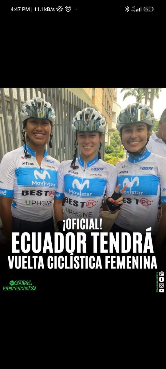 BMotion21's tweet photo. Que bien!!!!! Más damas al pedal!!!!🚴🏻🚲🏃🏼♀️ #SéMovimiento #bmotion #FundaciónBmotion #laBiciEsVida #aPieyPedal #JuevesDePedal https://t.co/Mr2v2qE2F8