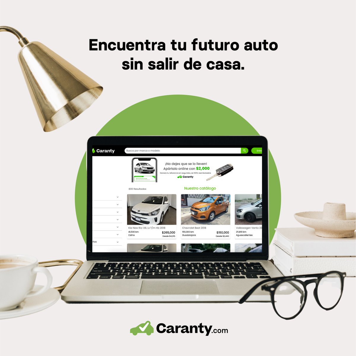 carantyoficial's tweet photo. Sabemos que ir a ver autos en un lote puede ser tedioso y agotador. Con Caranty puedes encontrar las mejores opciones desde tu celular 📲 y pedir una prueba de manejo solo para los que te hicieron ojitos. 

Tu futuro auto está a un clic de distancia. 😉 https://t.co/Fu4XtYiZQx