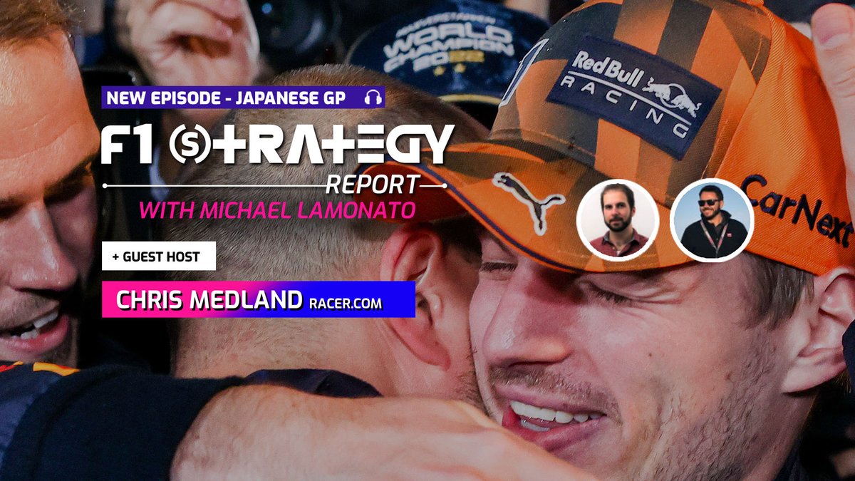 Time to analyse the key strategies from the #JapaneseGP with <a href="/MichaelLamonato/">Michael Lamonato</a> and special guest host <a href="/ChrisMedlandF1/">Chris Medland</a> from @RACERmag on the #F1 Strategy Report Podcast f1strategyreport.com