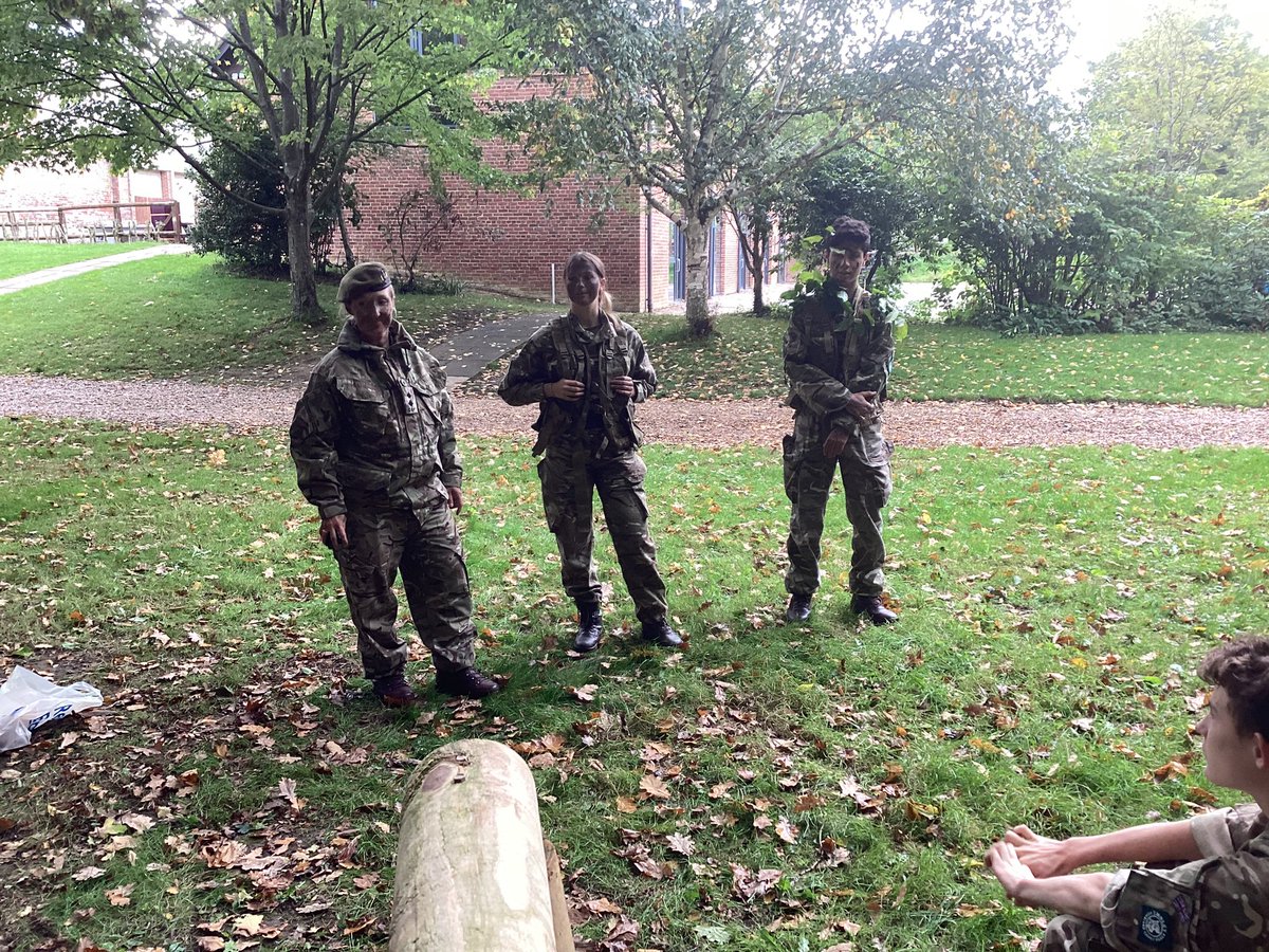 Where has everyone gone! The Embley grounds are ideal for the  Cadets to practise their camouflage and concealment techniques.<a href="/EmbleyHead/">Headmaster</a> <a href="/EmbleyHampshire/">Embley</a> @EmbleyDeputy <a href="/HistoricFlt/">Historic Army Aircraft Flight</a> <a href="/LearningatMaf/">Learning at the Army Flying Museum</a> <a href="/ArmyAirCorps/">The Army Air Corps</a>