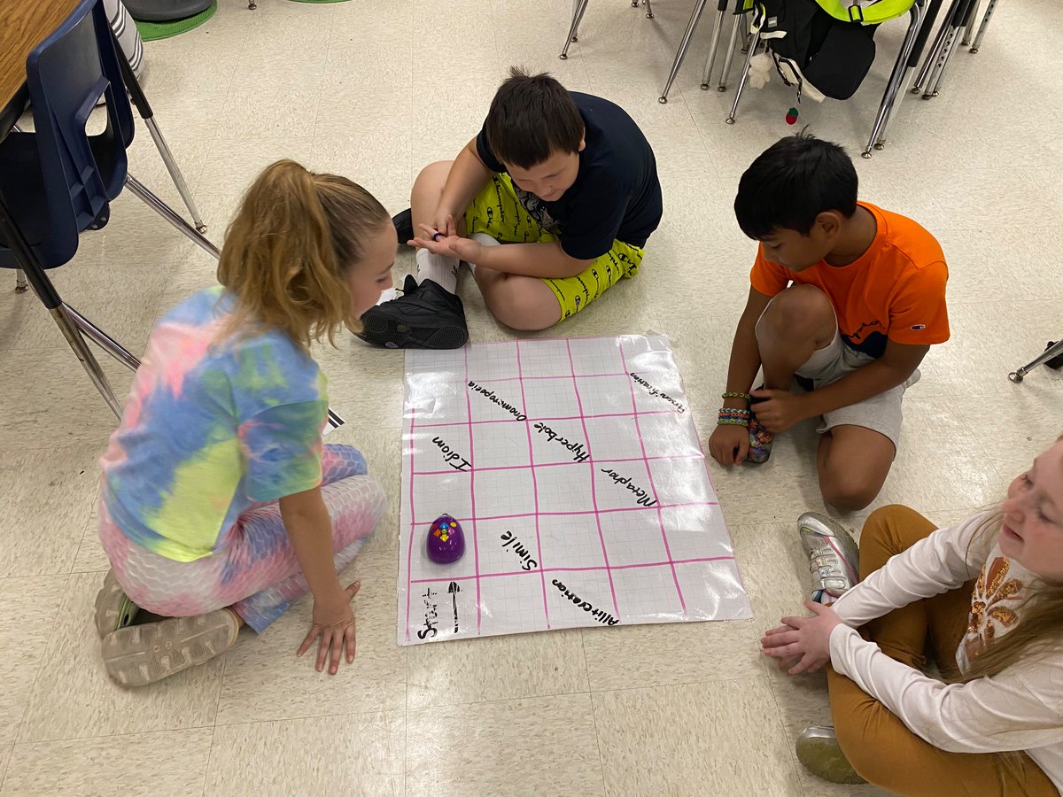 alena_burley's tweet photo. We had the best time coding today.We practiced figurative language by matching examples from our text with the correct word.I can’t wait to incorporate more coding opportunities into ELA!Thanks for the training yesterday Ms.Triebwasser
@triebasaurus 
@WeAreHAEST @HCPSLopezElem https://t.co/f8vH36te0v