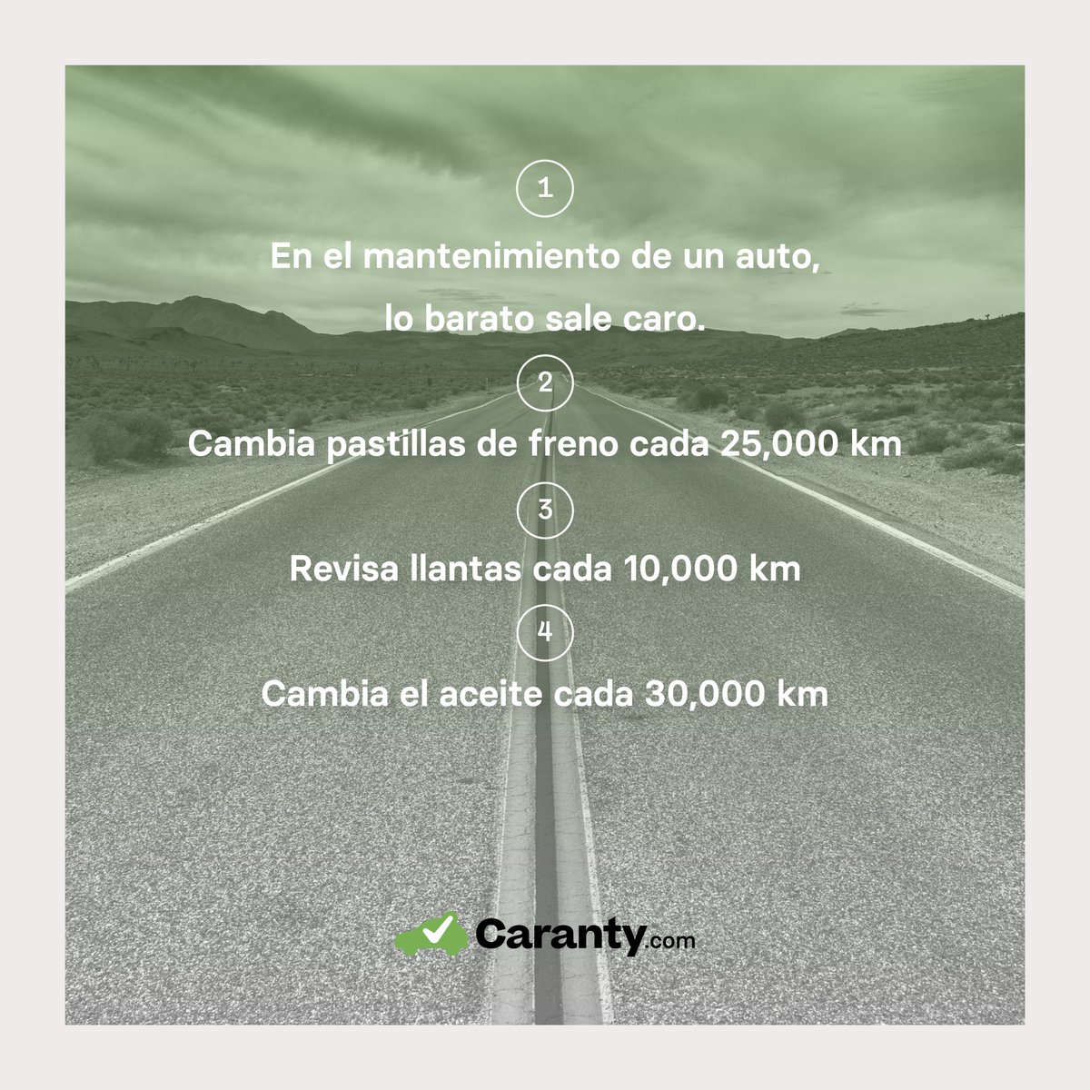 carantyoficial's tweet photo. Cuida tu auto, evita el desgaste prematuro y vende mejor cuando decidas cambiarlo. 😉

#Garantía #Seguridad #CompraSegura #VentaSegura https://t.co/m64VAbMswr