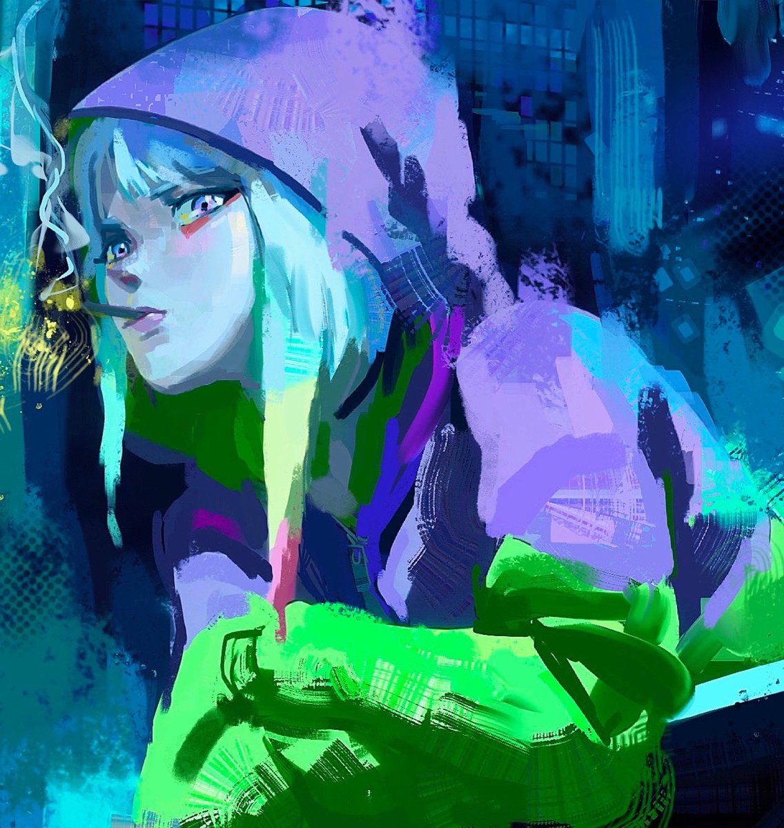 Cyberpunk gif avatar фото 114