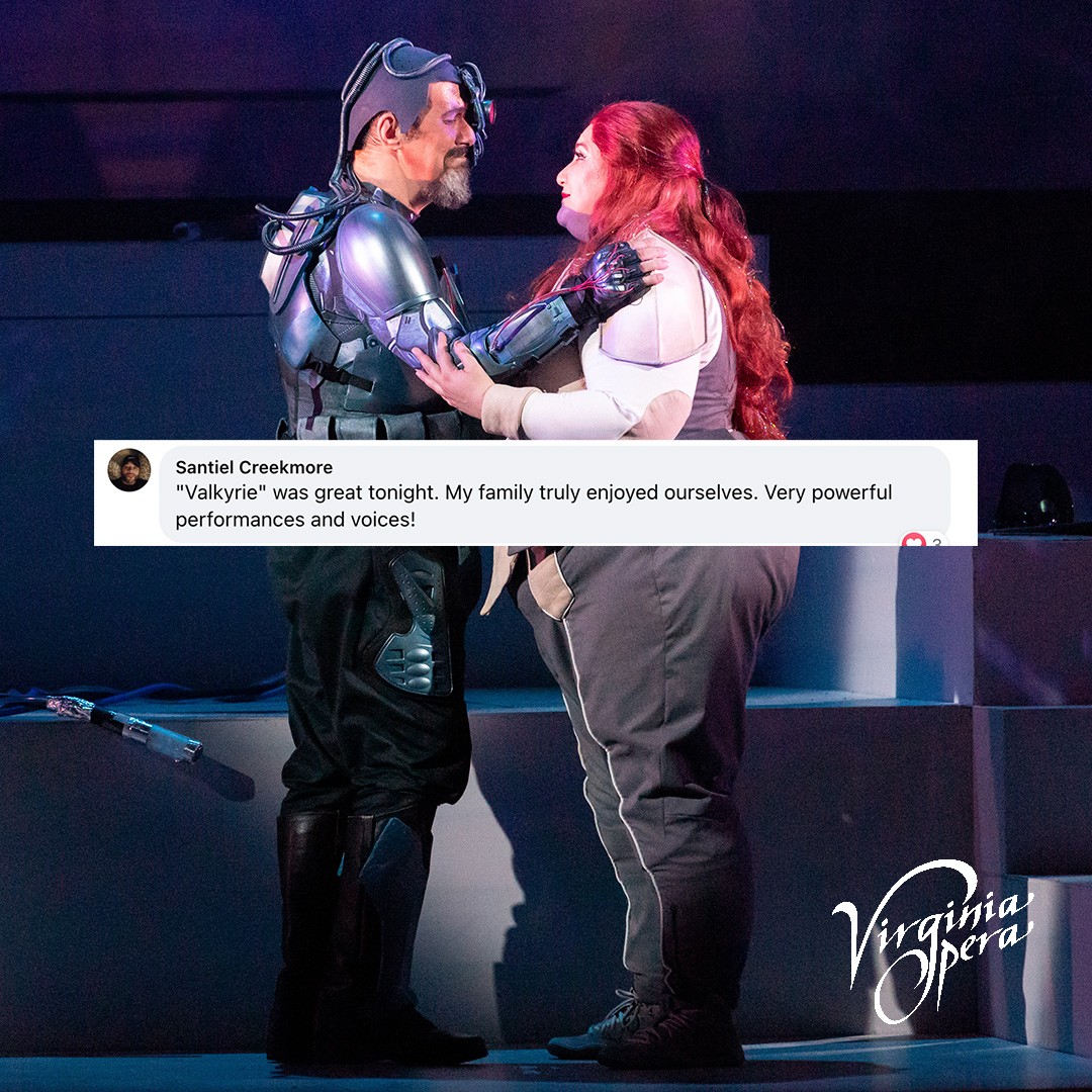 vaopera's tweet photo. The Valkyries ride for the last time this weekend at @DOMEnergyCenter! We hit the stage Friday at 8 PM, and the FINAL show is Sunday at 2:30 PM!: https://t.co/3n3RLpJjj9

#vaopera #opera #meetopera #operasingers #thevalkyrie #diewalküre #rva #richmond #artoberva https://t.co/0dAJb7oxem